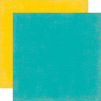Echo Park - Scoot Collection - 12 x 12 Double Sided Paper - Teal