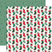 Echo Park - Christmas Express Collection - 12 x 12 Double Sided Paper - Holly Jolly Stockings