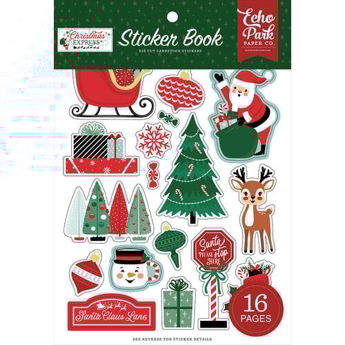 Echo Park - Christmas Express Collection - Sticker Book