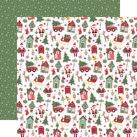 Echo Park - Santa Claus Lane Collection - Christmas - 12 x 12 Double Sided Paper - North Pole