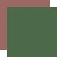 Echo Park - Santa Claus Lane Collection - Christmas - 12 x 12 Double Sided Paper - Dark Green
