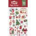 Echo Park - Santa Claus Lane Collection - Christmas - Puffy Stickers