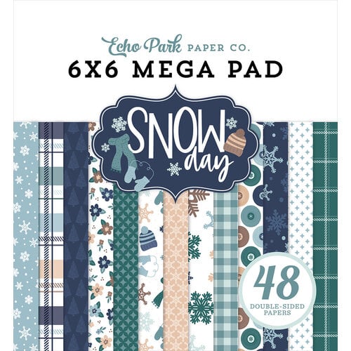 Echo Park - Snow Day Collection - 6 x 6 Mega Paper Pad