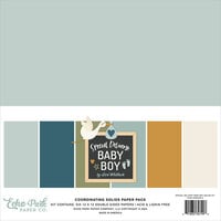 Echo Park - Special Delivery Baby Boy Collection - 12 x 12 Paper Pack - Solids