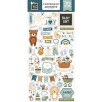 Echo Park - Special Delivery Baby Boy Collection - Chipboard Embellishments - Accents