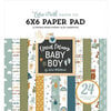 Echo Park - Special Delivery Baby Boy Collection - 6 x 6 Paper Pad