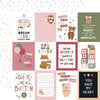 Echo Park - Special Delivery Baby Girl Collection - 12 x 12 Double Sided Paper - 3 x 4 Journaling Cards