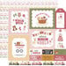 Echo Park - Special Delivery Baby Girl Collection - 12 x 12 Double Sided Paper - Multi Journaling Cards