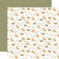 Echo Park - Special Deliver Baby Collection - 12 x 12 Double Sided Paper - Sleepy Baby