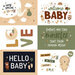 Echo Park - Special Deliver Baby Collection - 12 x 12 Double Sided Paper - 6 x 4 Journaling Cards