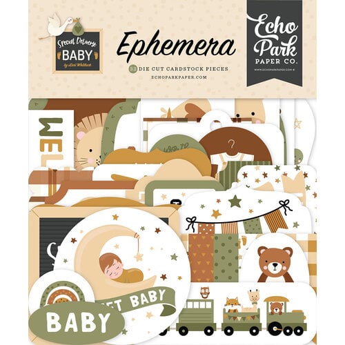 Echo Park - Special Deliver Baby Collection - Ephemera