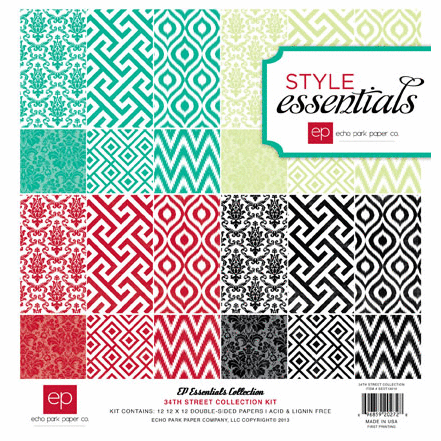 Echo Park - 34th Street Collection - 12 x 12 Collection Kit
