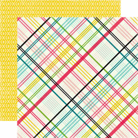 Echo Park - Summer Fun Collection - 12 x 12 Double Sided Paper - Sunny Day