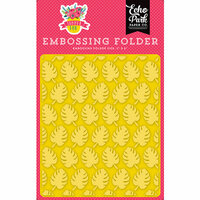 Echo Park - Summer Fun Collection - Embossing Folder - Perfect Palm