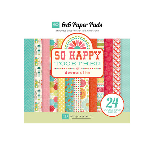Echo Park - So Happy Together Collection - 6 x 6 Paper Pad