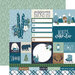 Echo Park - Snowed In Collection - 12 x 12 Double Sided Paper - Multi Journaling Cards