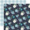 Echo Park - Snowed In Collection - 12 x 12 Double Sided Paper - Snowflake Bundles