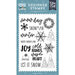 Echo Park - Snowed In Collection - Clear Photopolymer Stamps - Snow Day