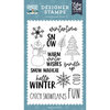 Echo Park - Snowed In Collection - Clear Photopolymer Stamps - Snow Magical
