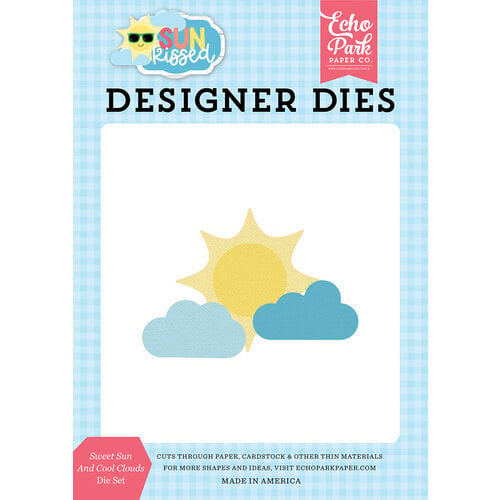 Echo Park - Sun Kissed Collection - Designer Dies - Sweet Sun And Cool Clouds