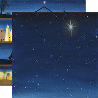 Echo Park - Silent Night Collection - 12 x 12 Double Sided Paper - Silent Night