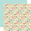 Echo Park - Spring Collection - 12 x 12 Double Sided Paper - Fancy Floral