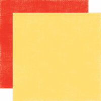 Echo Park - Spring Collection - 12 x 12 Double Sided Paper - Yellow