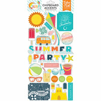 Echo Park - Summer Party Collection - Chipboard Stickers