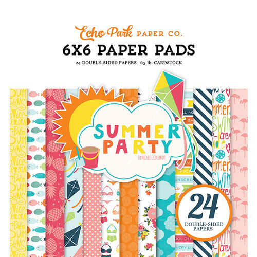 Echo Park - Summer Party Collection - 6 x 6 Paper Pad