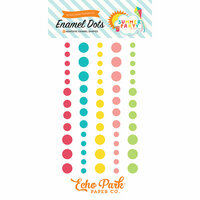 Echo Park - Summer Party Collection - Enamel Dots