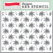 Echo Park - Summer Party Collection - 6 x 6 Stencil - Palm Trees