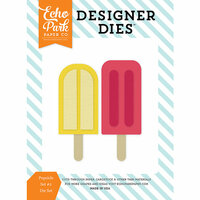 Echo Park - Summer Party Collection - Designer Dies - Popsicles Set 2