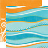 Echo Park - Splash Collection - 12 x 12 Double Sided Paper - Big Waves