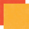 Echo Park - Splash Collection - 12 x 12 Double Sided Paper - Orange
