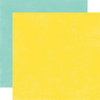 Echo Park - Splash Collection - 12 x 12 Double Sided Paper - Yellow
