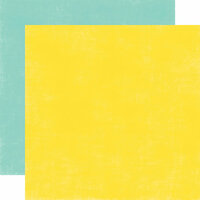 Echo Park - Splash Collection - 12 x 12 Double Sided Paper - Yellow