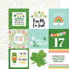 Echo Park - Happy St Patrick's Day Collection - 12 x 12 Double Sided Paper - 4 x 4 Journaling Cards