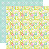Echo Park - Spring Fling Collection - 12 x 12 Double Sided Paper - Spring Bloom