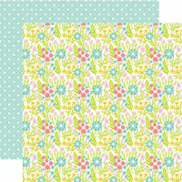 Echo Park - Spring Fling Collection - 12 x 12 Double Sided Paper - Spring Bloom