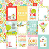 Echo Park - Spring Fling Collection - 12 x 12 Double Sided Paper - 3 x 4 Journaling Cards