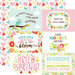 Echo Park - Spring Fling Collection - 12 x 12 Double Sided Paper - 4 x 6 Journaling Cards