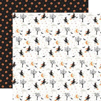 Echo Park - Spooky Collection - Halloween - 12 x 12 Double Sided Paper - Witchy Night