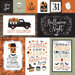Echo Park - Spooky Collection - Halloween - 12 x 12 Double Sided Paper - Journaling Cards
