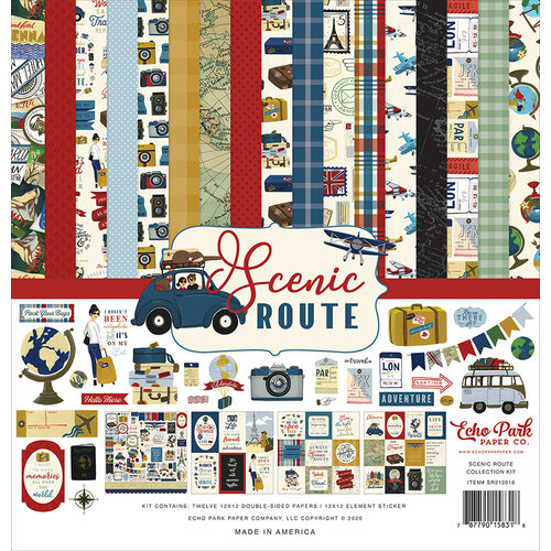 Echo Park - Scenic Route Collection - 12 x 12 Collection Kit