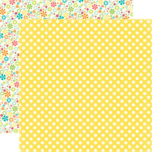 Echo Park - Sweet Summertime Collection - 12 x 12 Double Sided Paper - Sunny Spots