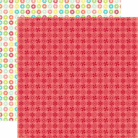 Echo Park - Sweet Summertime Collection - 12 x 12 Double Sided Paper - Raspberry Delight