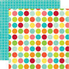Echo Park - Sweet Summertime Collection - 12 x 12 Double Sided Paper - Happy Spots