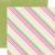 Echo Park - Splendid Sunshine Collection - 12 x 12 Double Sided Paper - Sunny Stripe