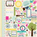 Echo Park - Splendid Sunshine Collection - 12 x 12 Cardstock Stickers - Elements