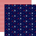 Echo Park - Stars And Stripes Forever Collection - 12 x 12 Double Sided Paper - Shooting Stars